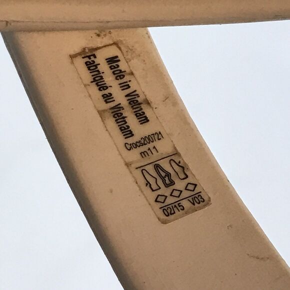 Crocs Platform Clogs White Men's 11 Nurse Medical Work Shoes No Vent Back Strap - Picture 9 of 13